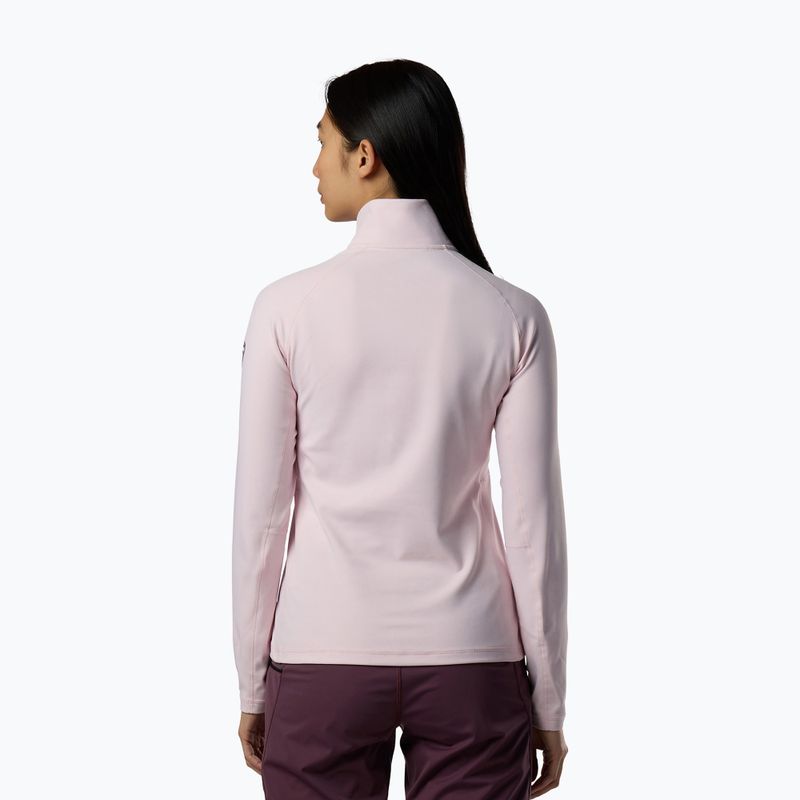 Dámska fleecová mikina Rossignol Mid Layer Stretch Half Zip pale lilac 3