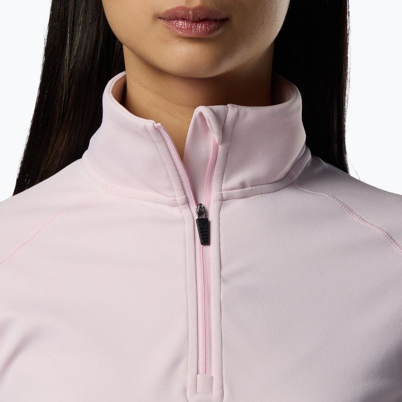 Dámska fleecová mikina Rossignol Mid Layer Stretch Half Zip pale lilac 5