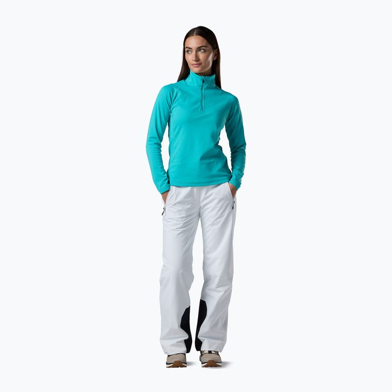 Dámska fleecová mikina Rossignol Mid Layer Stretch Half Zip baltic 2