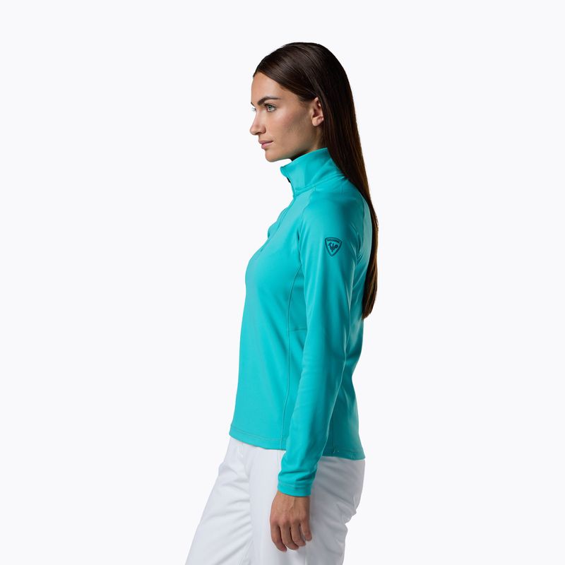 Dámska fleecová mikina Rossignol Mid Layer Stretch Half Zip baltic 4
