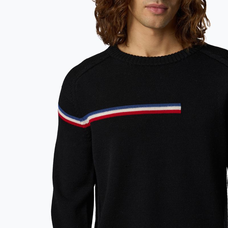 Pánsky sveter Rossignol Odysseus Crew Merino black 5