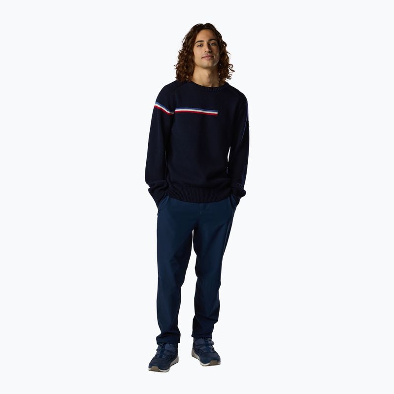 Pánsky sveter Rossignol Odysseus Crew Merino dark navy 2