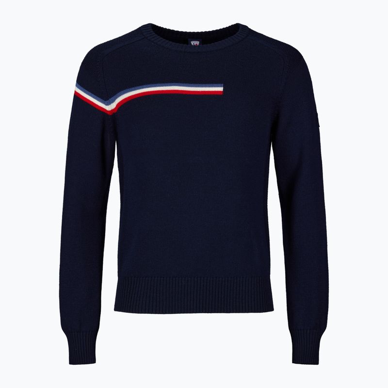 Pánsky sveter Rossignol Odysseus Crew Merino dark navy 7