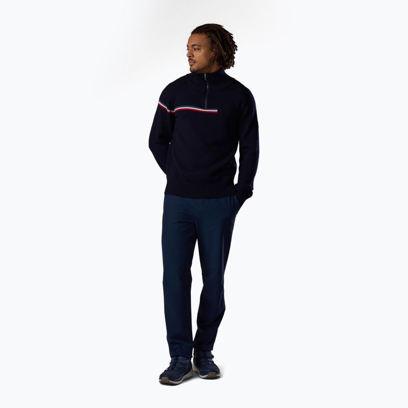 Pánsky sveter Rossignol Odysseus Half Zip Merino dark navy 2