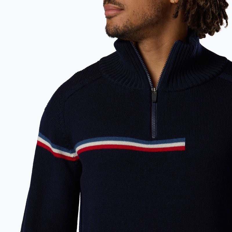 Pánsky sveter Rossignol Odysseus Half Zip Merino dark navy 5