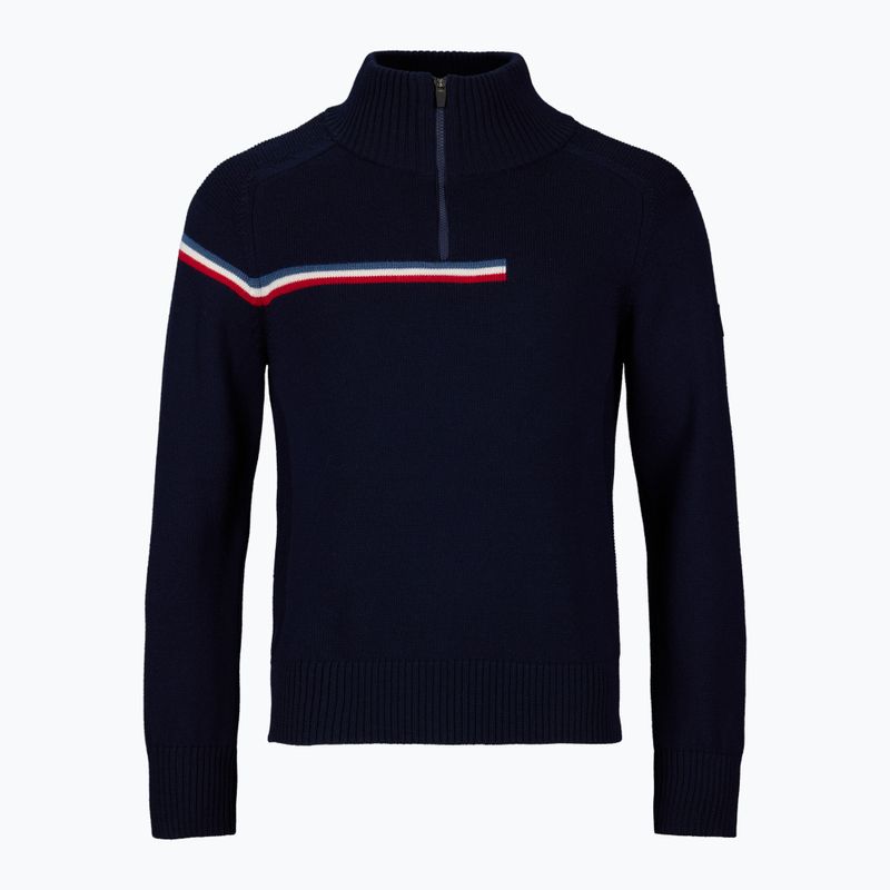 Pánsky sveter Rossignol Odysseus Half Zip Merino dark navy 7