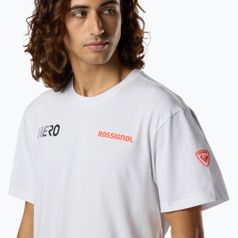 Pánske tričko Rossignol Hero Tee white 5