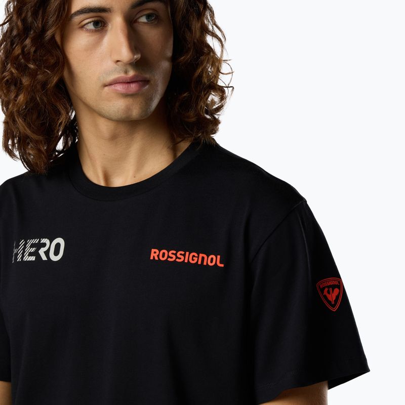 Pánske tričko Rossignol Hero Tee black 5