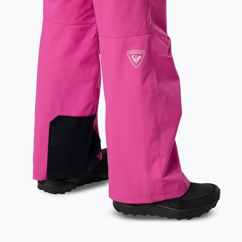 Detské lyžiarske nohavice Rossignol Insulated electric fuchsia 6