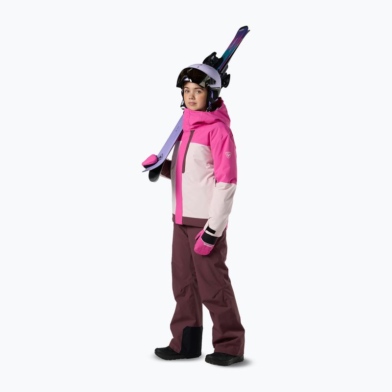 Detská lyžiarska bunda Rossignol Wispile Insulated electric fuchsia 3