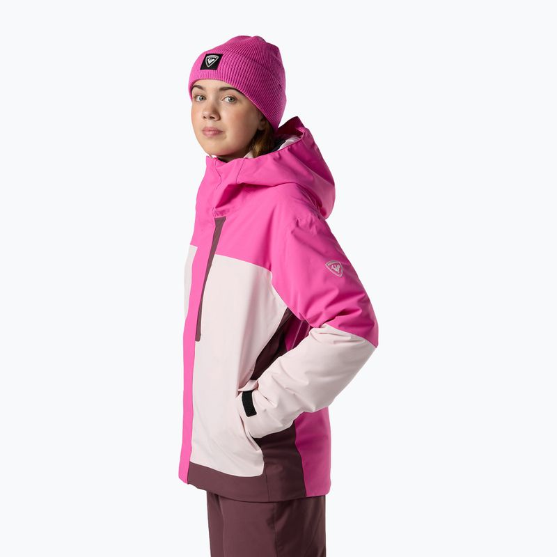 Detská lyžiarska bunda Rossignol Wispile Insulated electric fuchsia 5