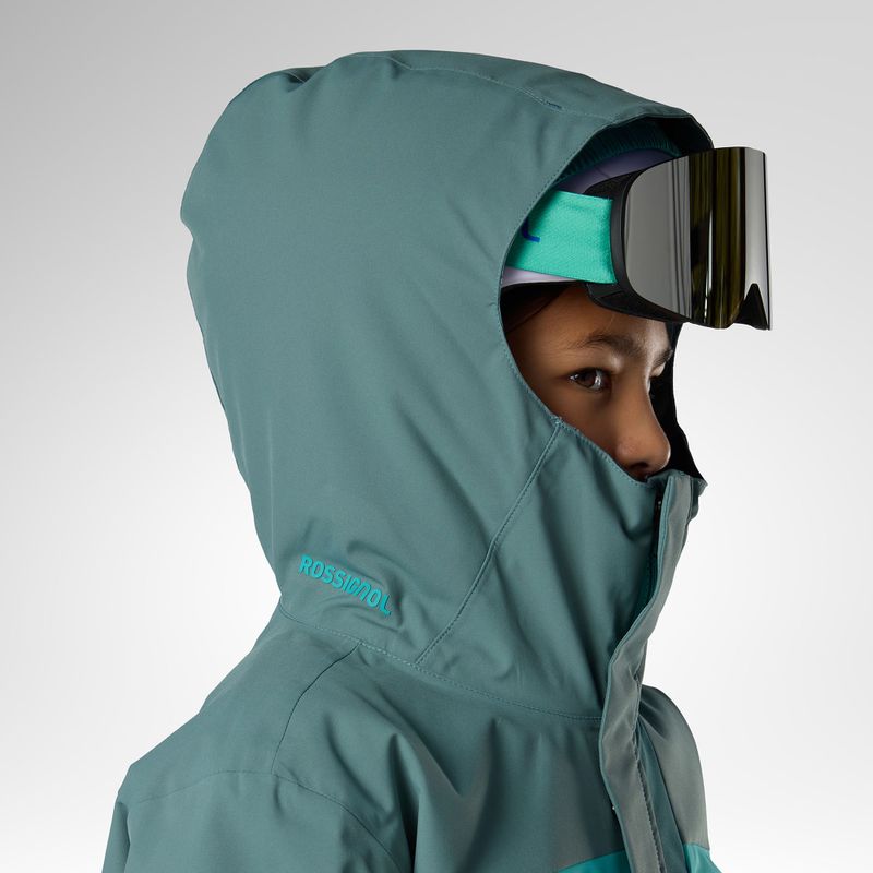 Detská lyžiarska bunda Rossignol Wispile Insulated north atlantic 6