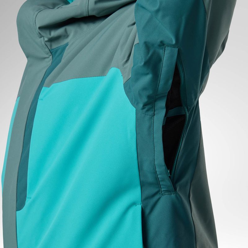 Detská lyžiarska bunda Rossignol Wispile Insulated north atlantic 9