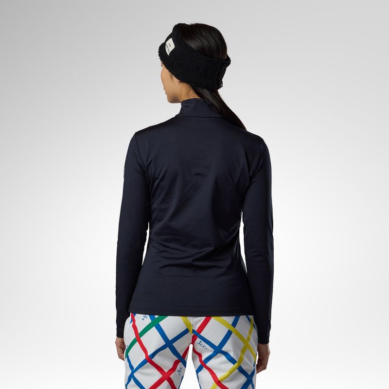 Dámska termo bielizeň Rossignol JCC Quarter Zip First Layer black 3