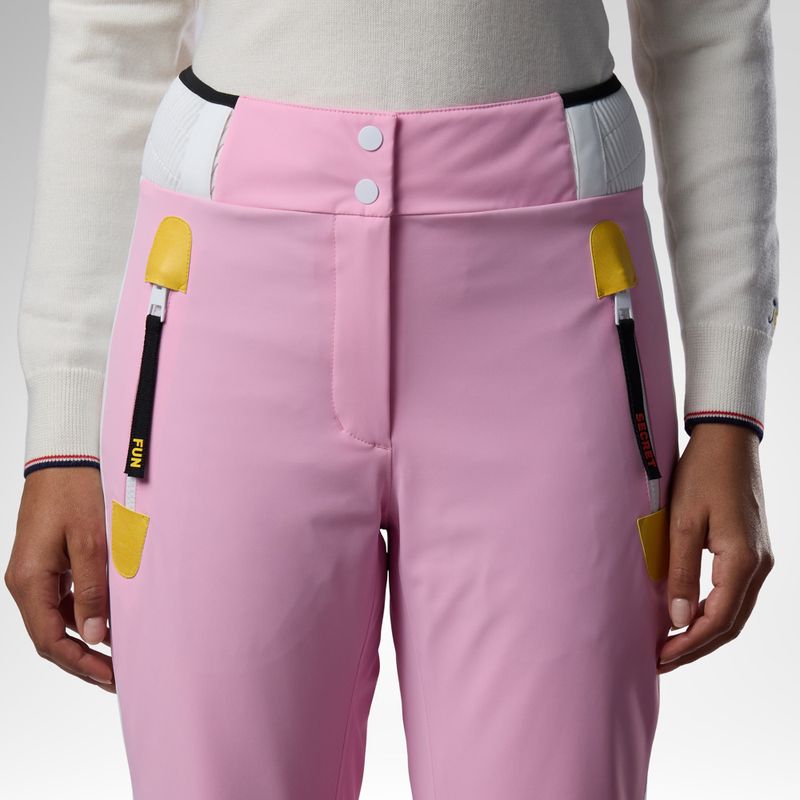 Dámske lyžiarske nohavice Rossignol JCC Valdiz new pink 5