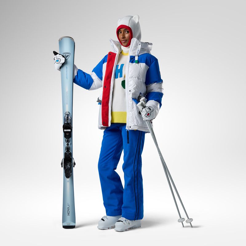 Dámske lyžiarske nohavice Rossignol JCC Seasonal victoria blue 2