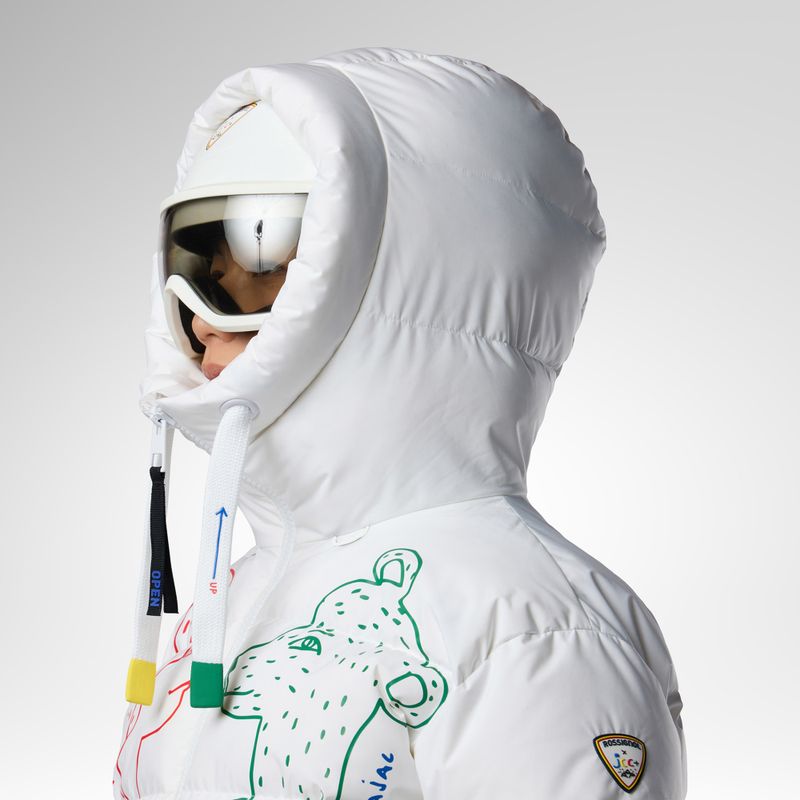 Dámska lyžiarska bunda Rossignol JCC Allsnow Down white 6