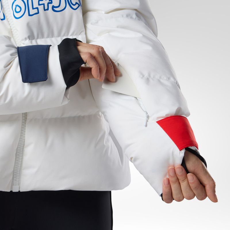 Dámska lyžiarska bunda Rossignol JCC Allsnow Down white 9