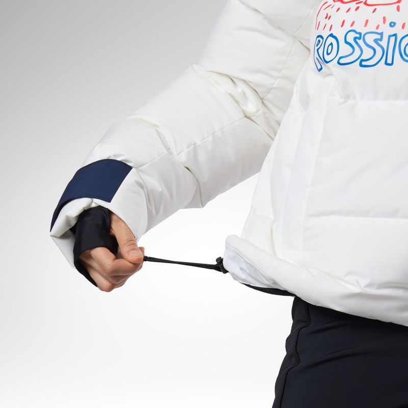 Dámska lyžiarska bunda Rossignol JCC Allsnow Down white 10