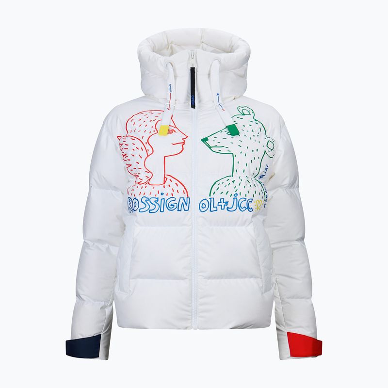 Dámska lyžiarska bunda Rossignol JCC Allsnow Down white 12