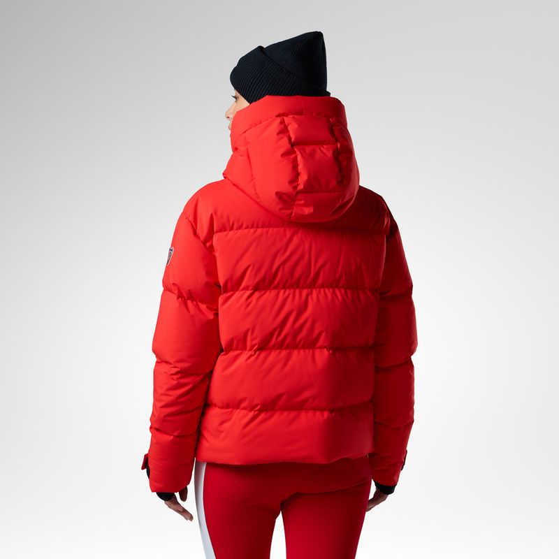 Dámska lyžiarska bunda Rossignol JCC Allsnow Down red 3