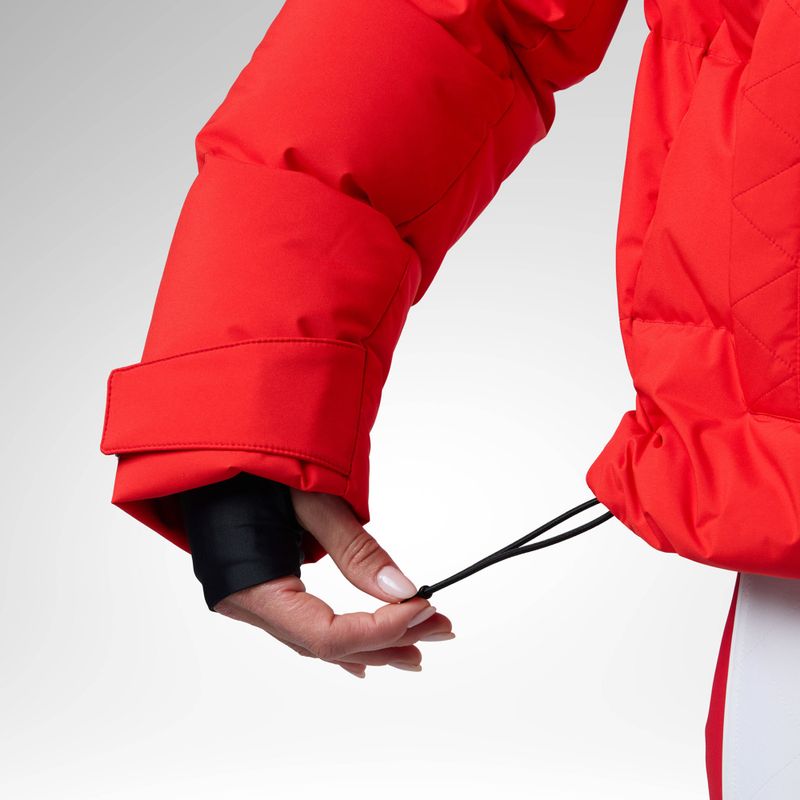 Dámska lyžiarska bunda Rossignol JCC Allsnow Down red 10