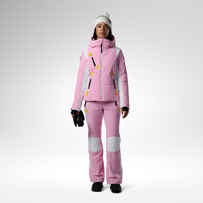 Dámska lyžiarska bunda Rossignol JCC Valdiz Down new pink 2