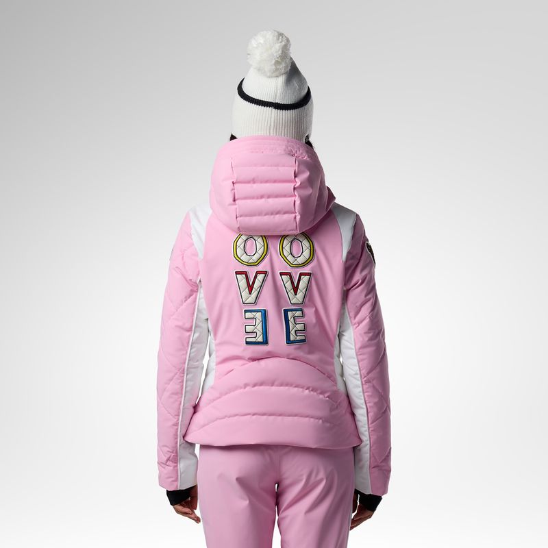 Dámska lyžiarska bunda Rossignol JCC Valdiz Down new pink 3