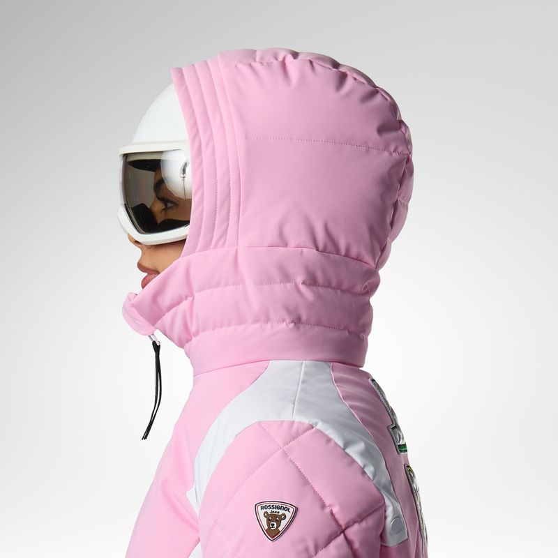 Dámska lyžiarska bunda Rossignol JCC Valdiz Down new pink 5