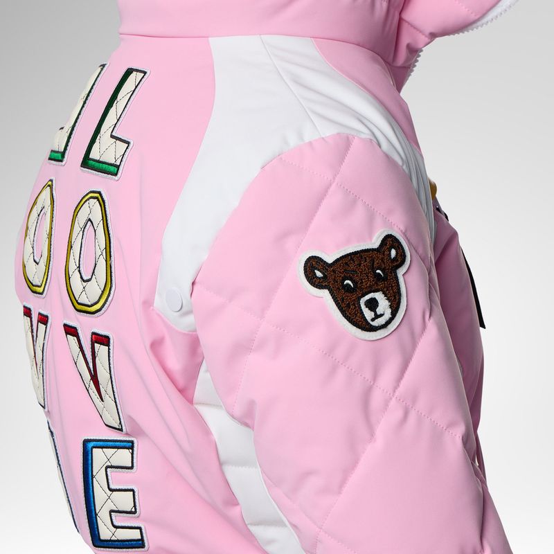 Dámska lyžiarska bunda Rossignol JCC Valdiz Down new pink 9