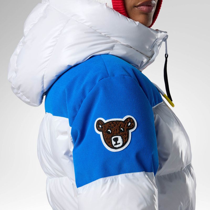 Dámska lyžiarska bunda Rossignol JCC Corduroy Down white 7
