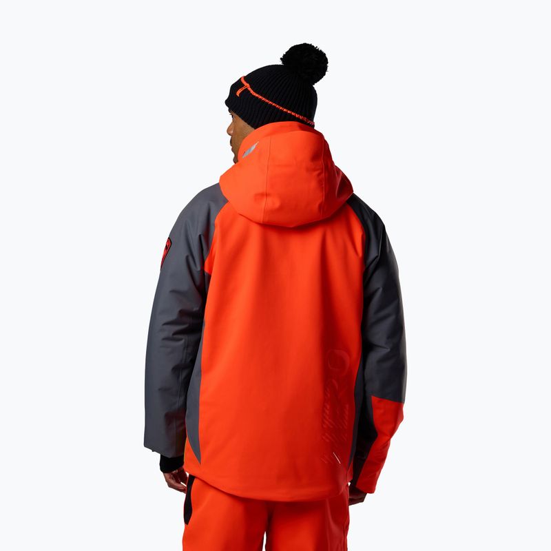 Pánska lyžiarska bunda Rossignol Hero Insulated neon red 3