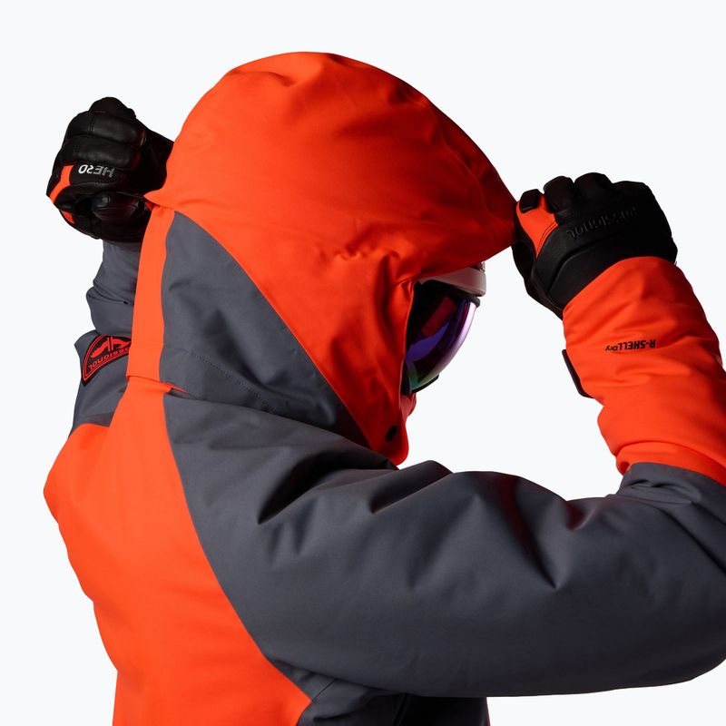 Pánska lyžiarska bunda Rossignol Hero Insulated neon red 8