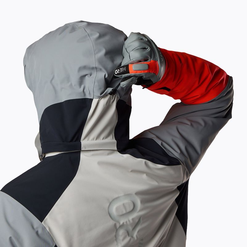 Pánska lyžiarska bunda Rossignol Hero 4WS Insulated llght grey 6