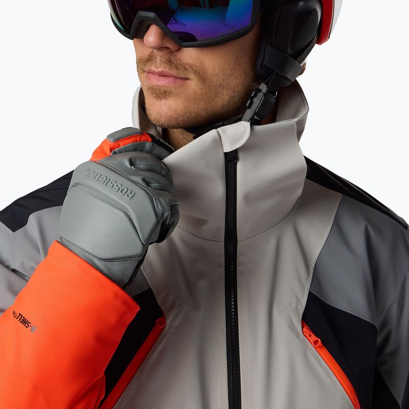 Pánska lyžiarska bunda Rossignol Hero 4WS Insulated llght grey 9