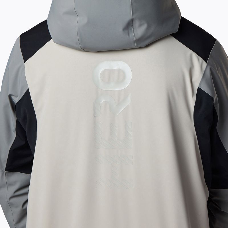 Pánska lyžiarska bunda Rossignol Hero 4WS Insulated llght grey 10