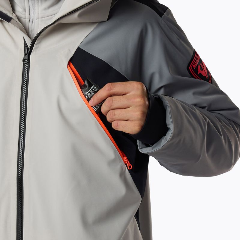 Pánska lyžiarska bunda Rossignol Hero 4WS Insulated llght grey 11