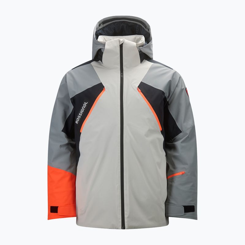 Pánska lyžiarska bunda Rossignol Hero 4WS Insulated llght grey 18