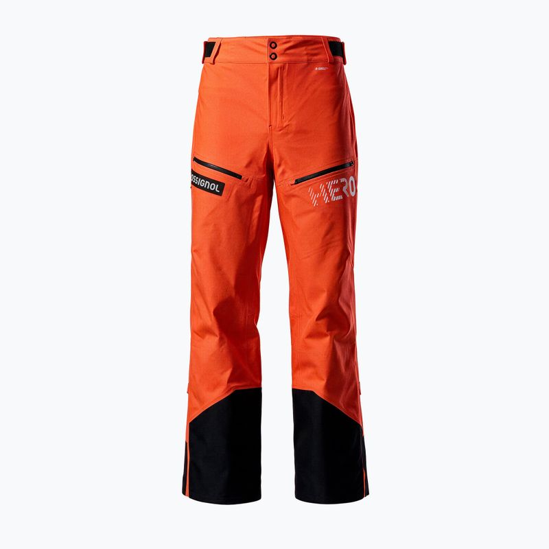 Pánske lyžiarske nohavice Rossignol Hero Evader 2.0 3L Shell neon red 9