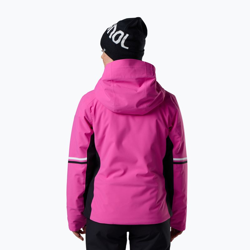 Dámska lyžiarska bunda Rossignol Strawpile Insulated electric fuchsia 3