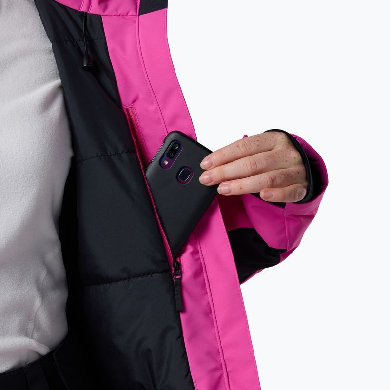 Dámska lyžiarska bunda Rossignol Strawpile Insulated electric fuchsia 9