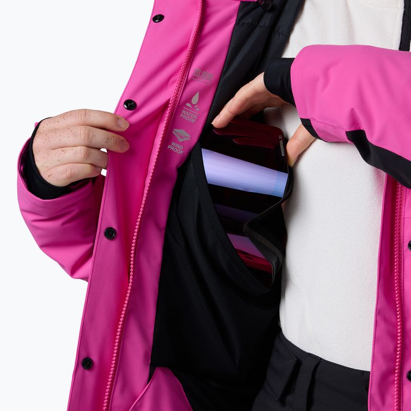Dámska lyžiarska bunda Rossignol Strawpile Insulated electric fuchsia 10