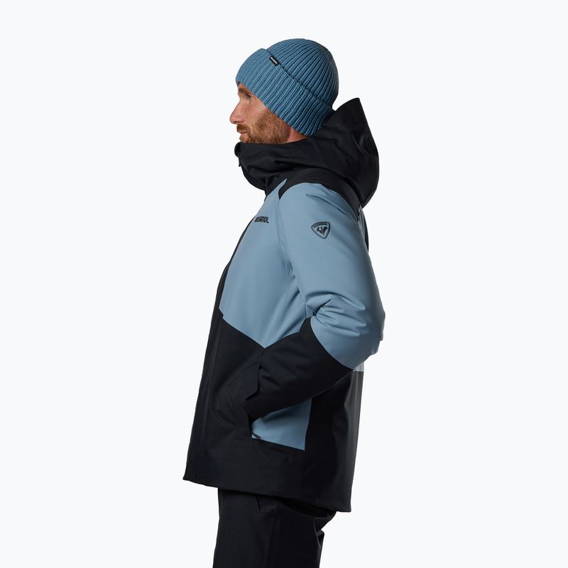 Pánska lyžiarska bunda Rossignol Rochrun Insulated winward blue/black 4