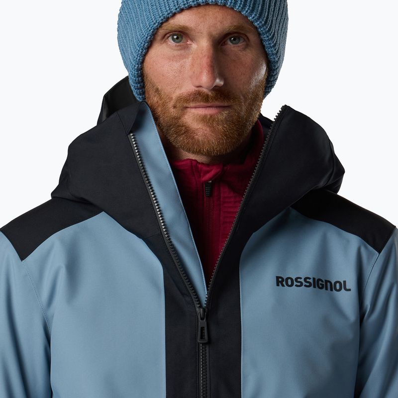 Pánska lyžiarska bunda Rossignol Rochrun Insulated winward blue/black 5