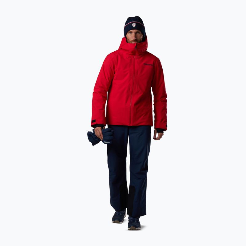 Pánska lyžiarska bunda Rossignol Rochrun Insulated sport red solid 2
