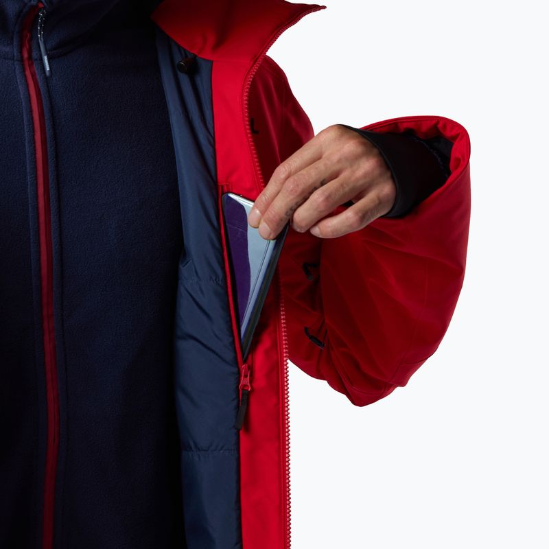 Pánska lyžiarska bunda Rossignol Rochrun Insulated sport red solid 8