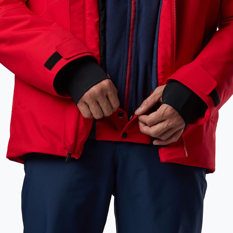Pánska lyžiarska bunda Rossignol Rochrun Insulated sport red solid 11