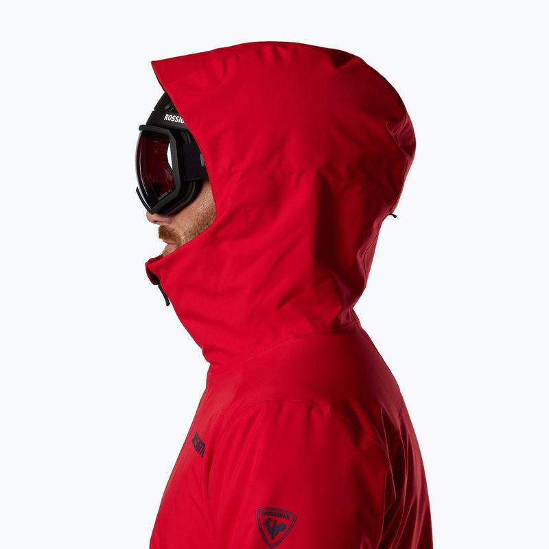 Pánska lyžiarska bunda Rossignol Rochrun Insulated sport red solid 12