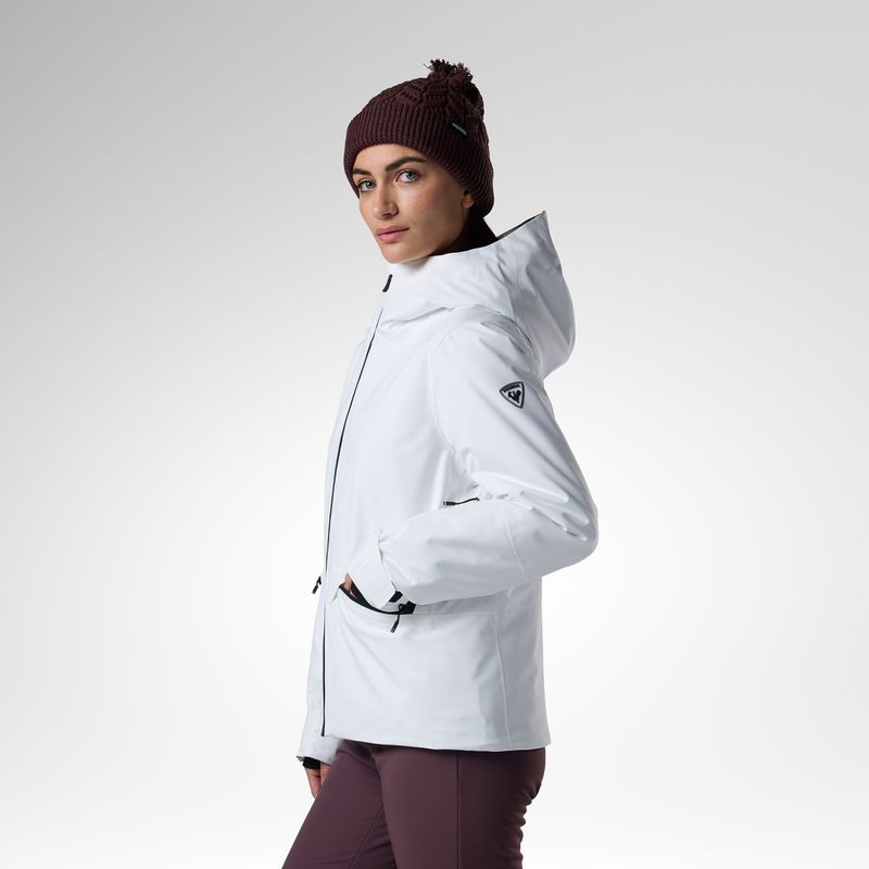 Dámska lyžiarska bunda Rossignol Rochrun Insulated white 4