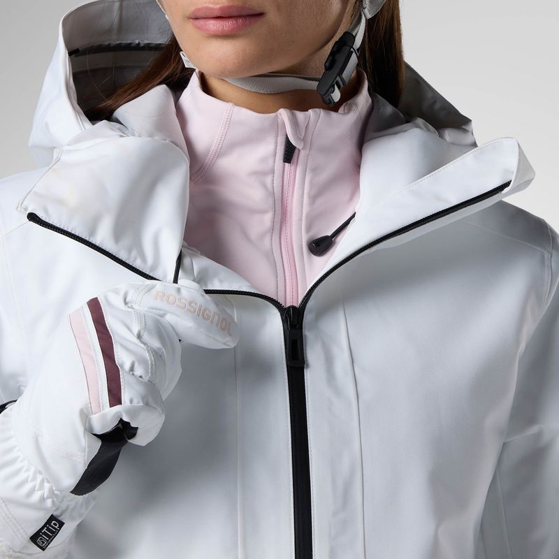 Dámska lyžiarska bunda Rossignol Rochrun Insulated white 6